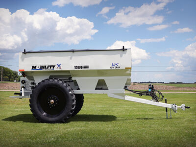 Dalton Mobility X2 dual bin dry spreader