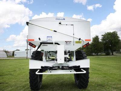 Dalton Mobility X2 dual bin dry spreader