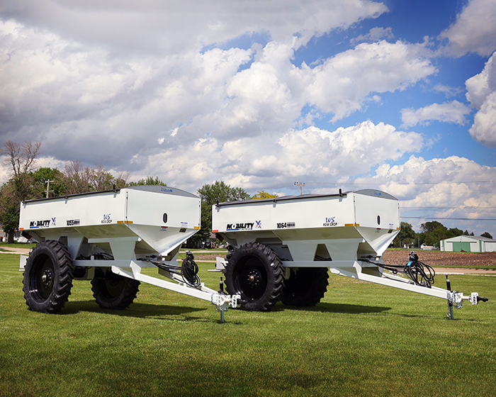 Dalton Mobility X2 dual bin dry spreader